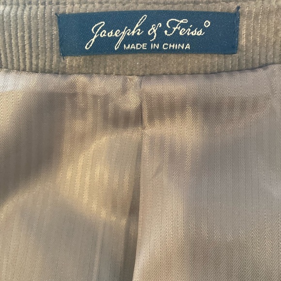 Joseph & Feiss Corduroy Jacket, Light Brown - Picture 7 of 8